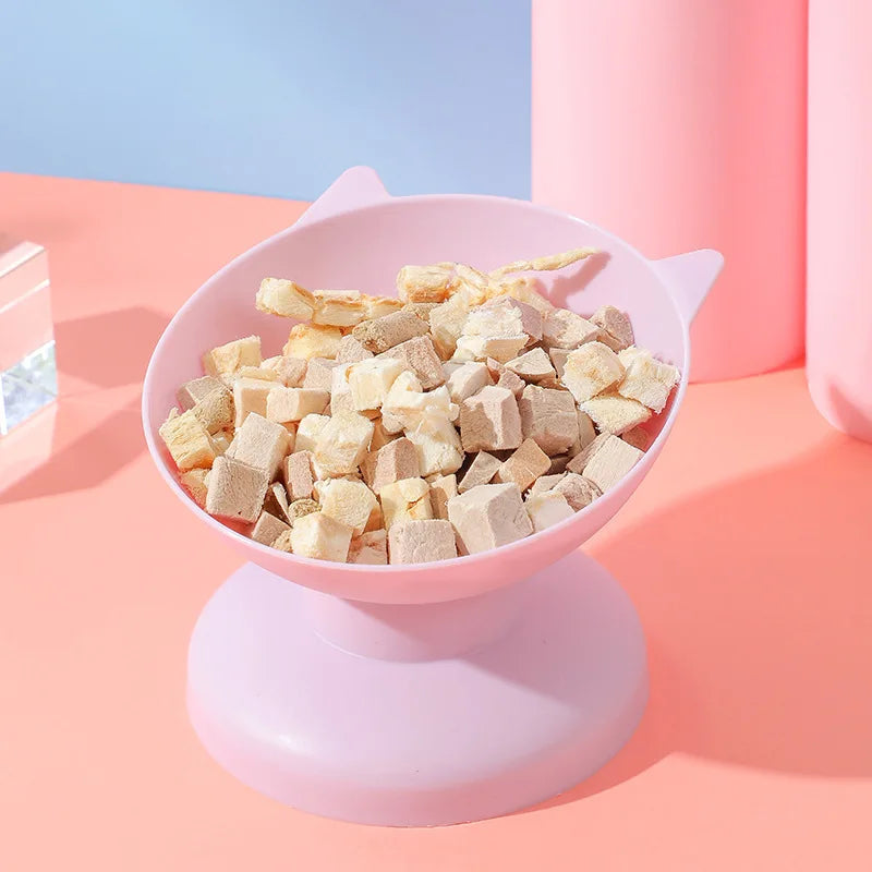 Tilted Pet Food Water Bowl