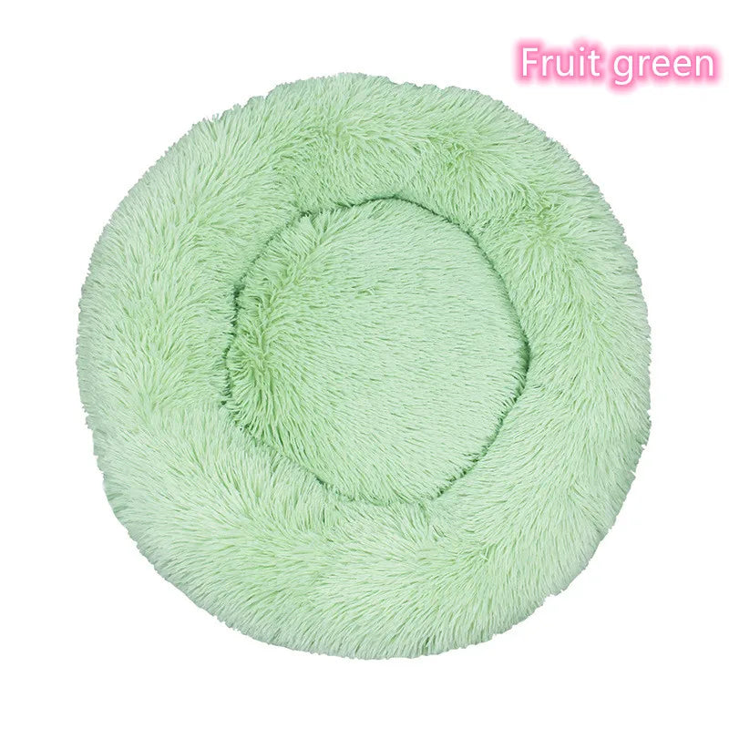 Super Soft Plush Donut Bed