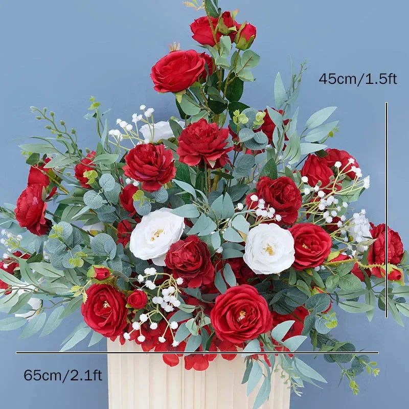 Floor Road Lead Flower Decor