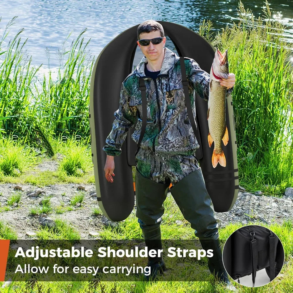 Inflatable Fishing Float Tube