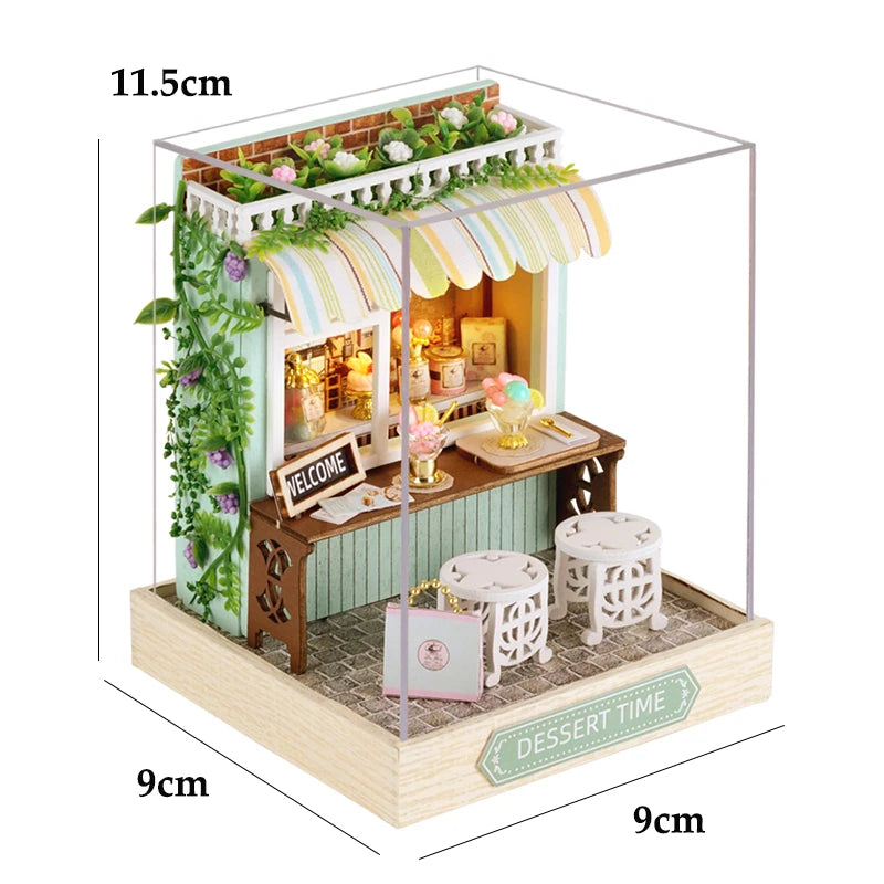 DIY Mini Wooden Dollhouse