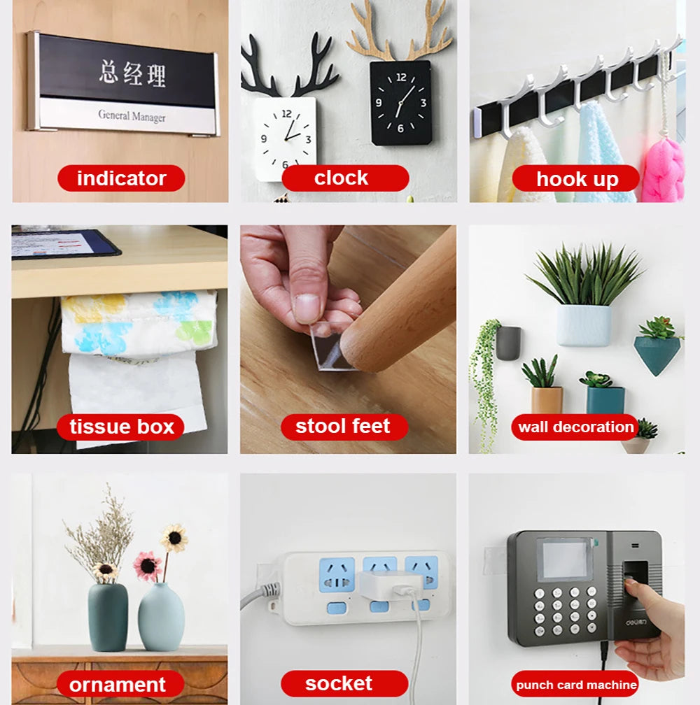 Nano Double Sided Transparent Tape