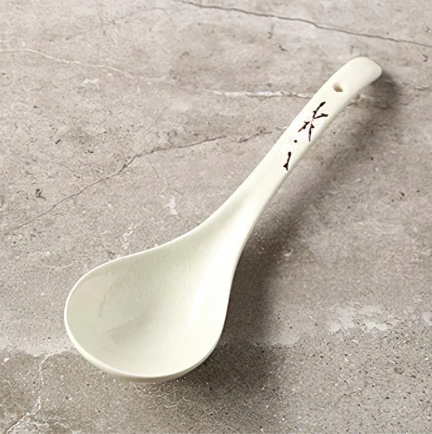 Bone China Ceramic Ladle