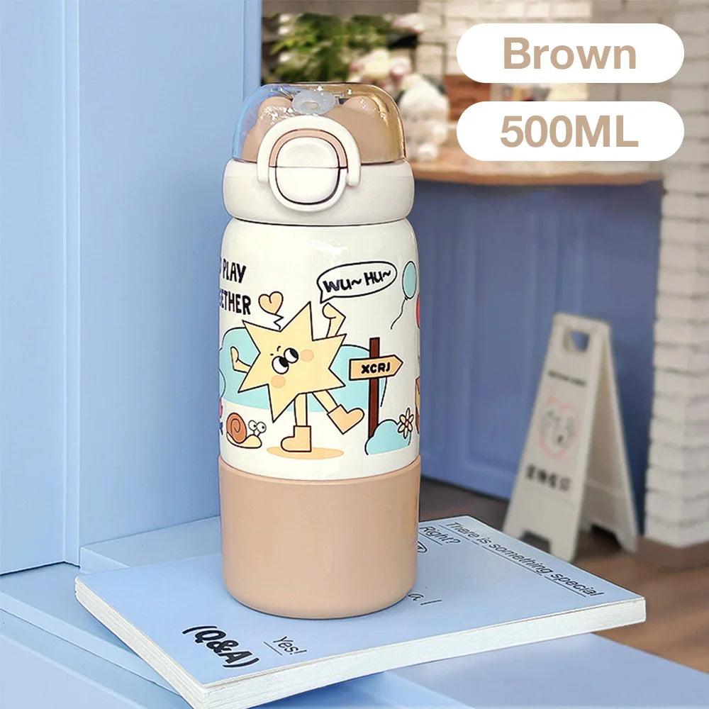 Kids Water Bottle For Outdoor  - Stainless Steel