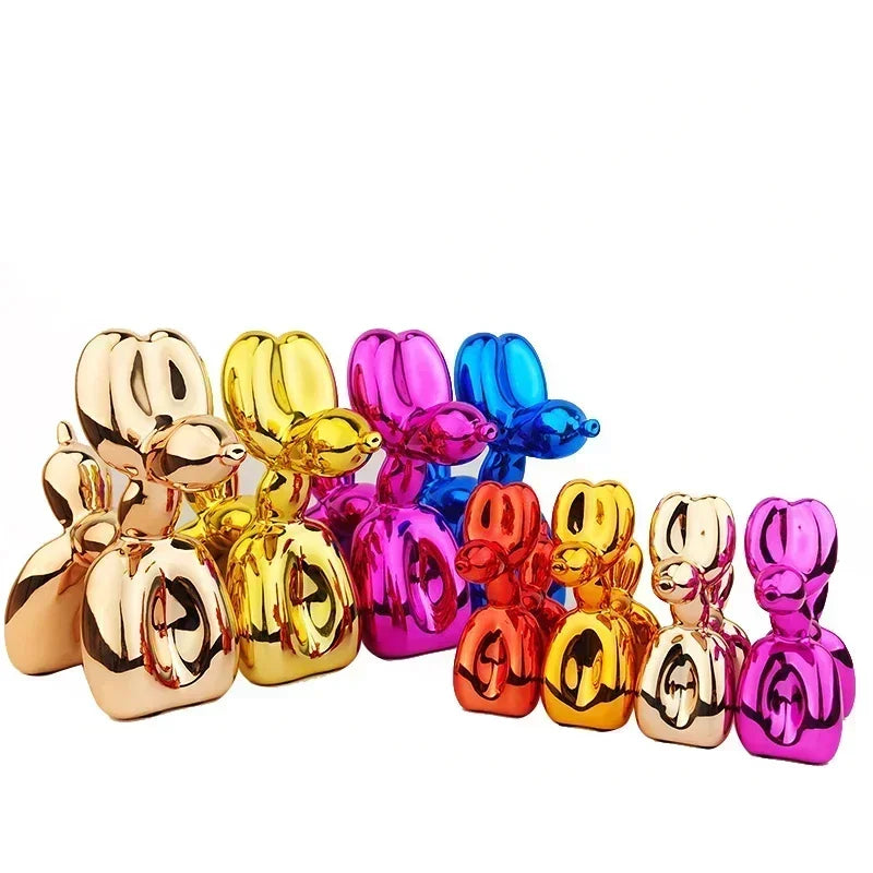 Resin Balloon Dog Sculpture