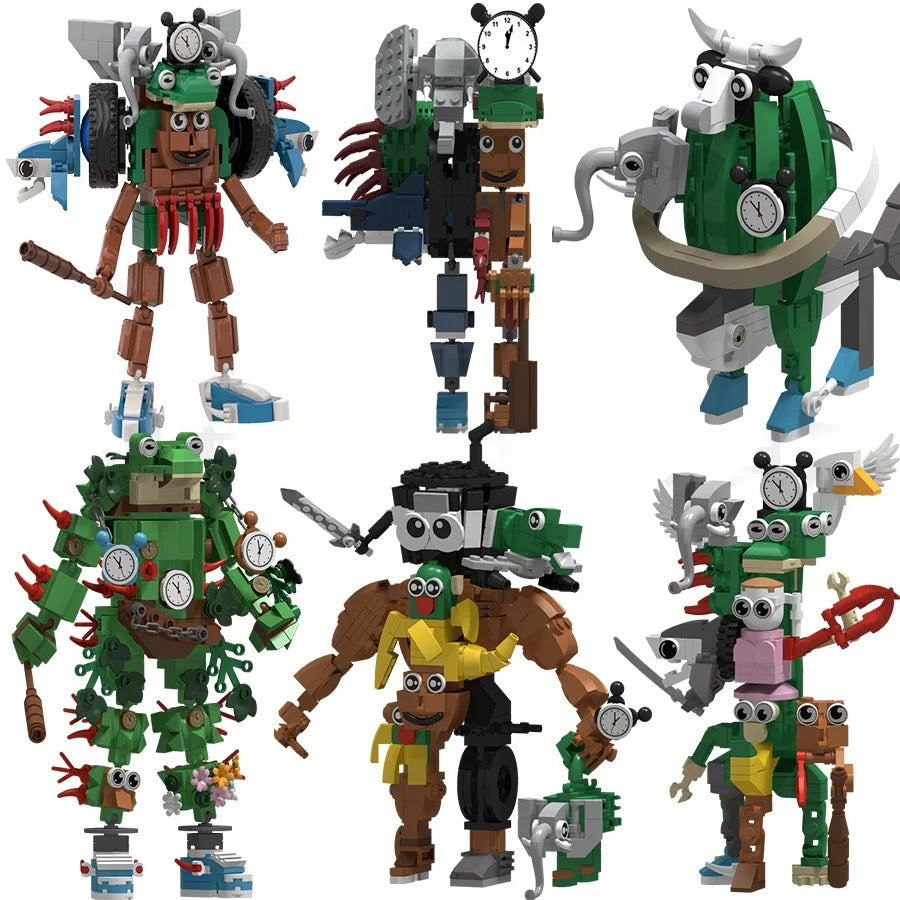 Italian Brainrot Bricks Figures