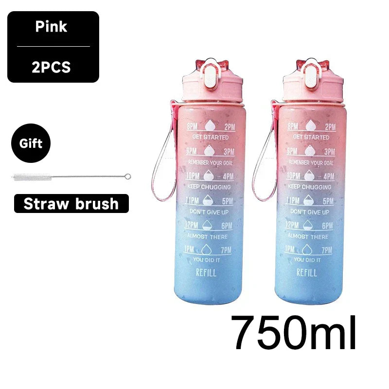 Colorful Plastic Water Bottle For Gym