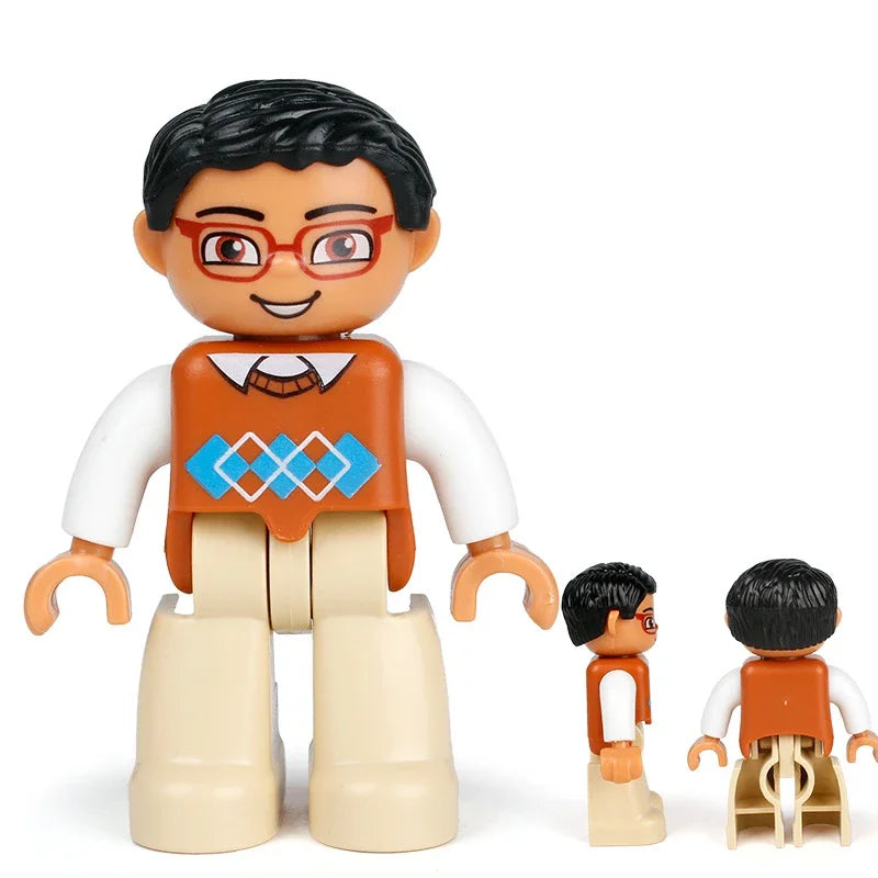 City Careers Action Figures Blocks