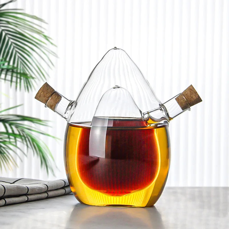 2-in-1 Glass Oil Jug