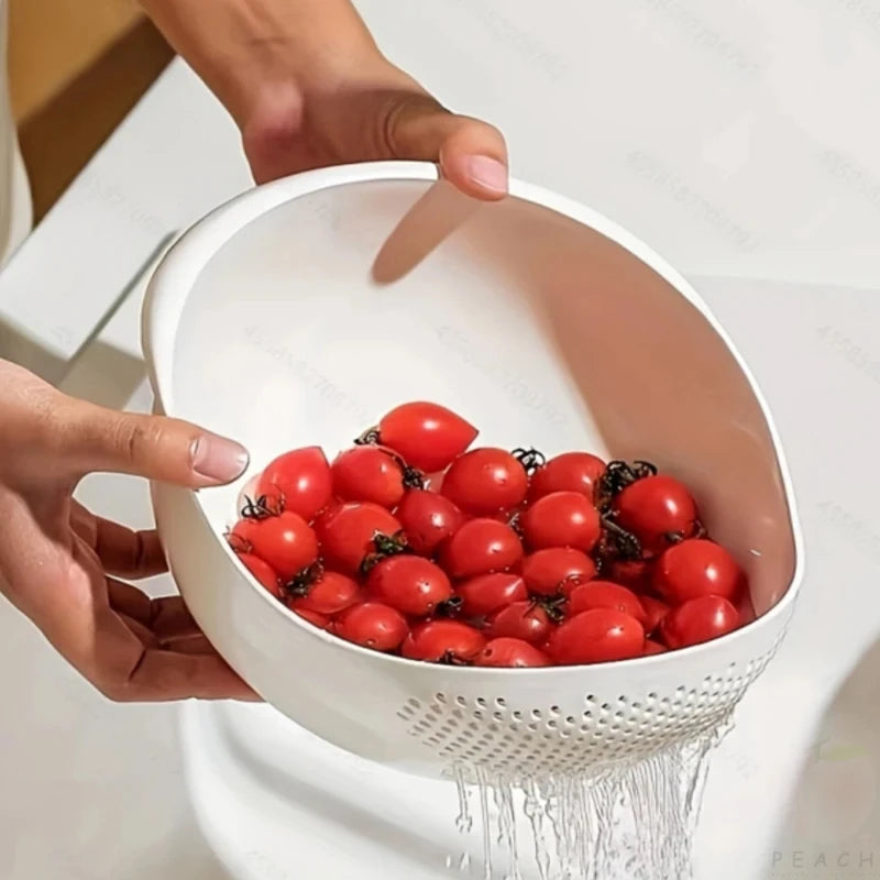 Multi-Purpose Rice Drain Basket