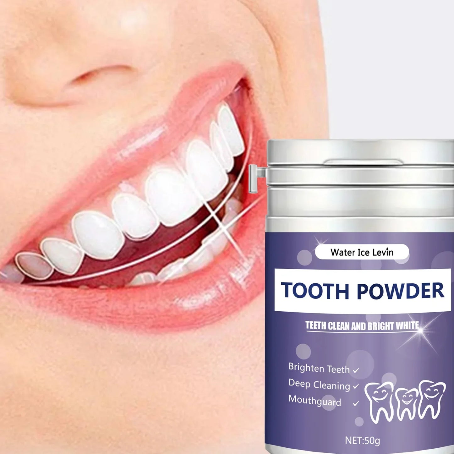 Pearl Tooth Powder for Whitening