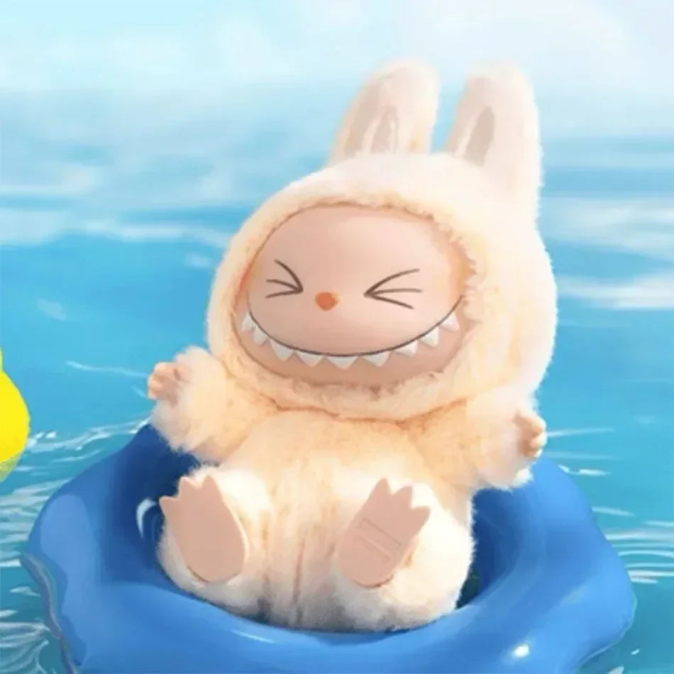 Anime Kawaii Labubu Blind Box Have A Seat Keychain