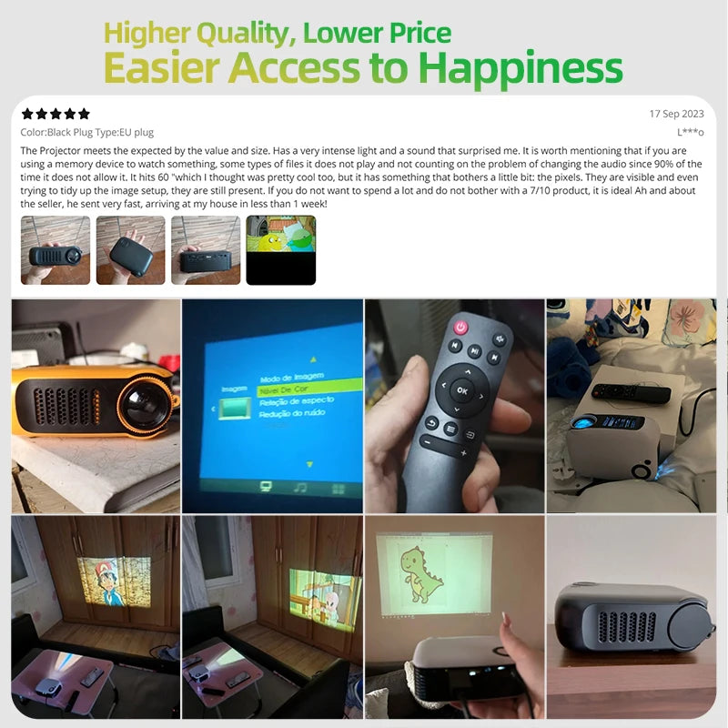 AUN A2000 Mini Projector