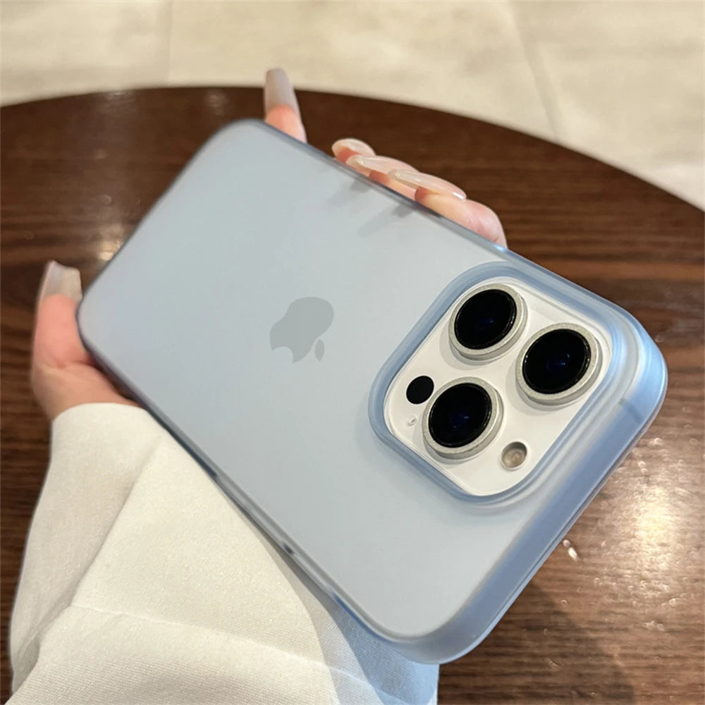 Soft Matte Candy Transparent Case