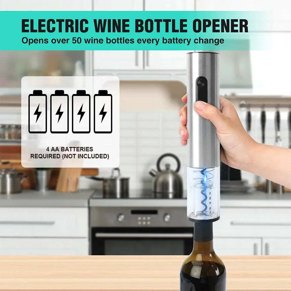 Automatic Stainless Steel Wine Opener