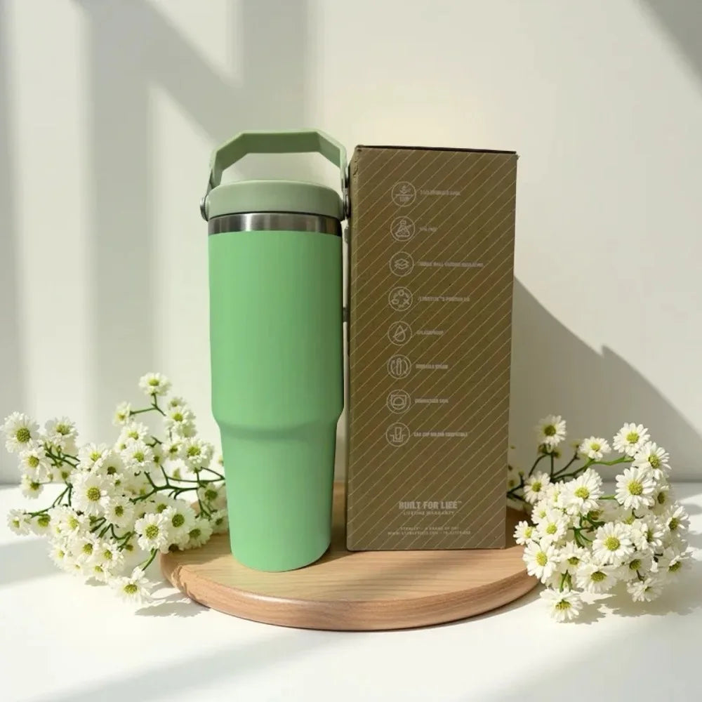 Stanley Tumbler Leopard Cup