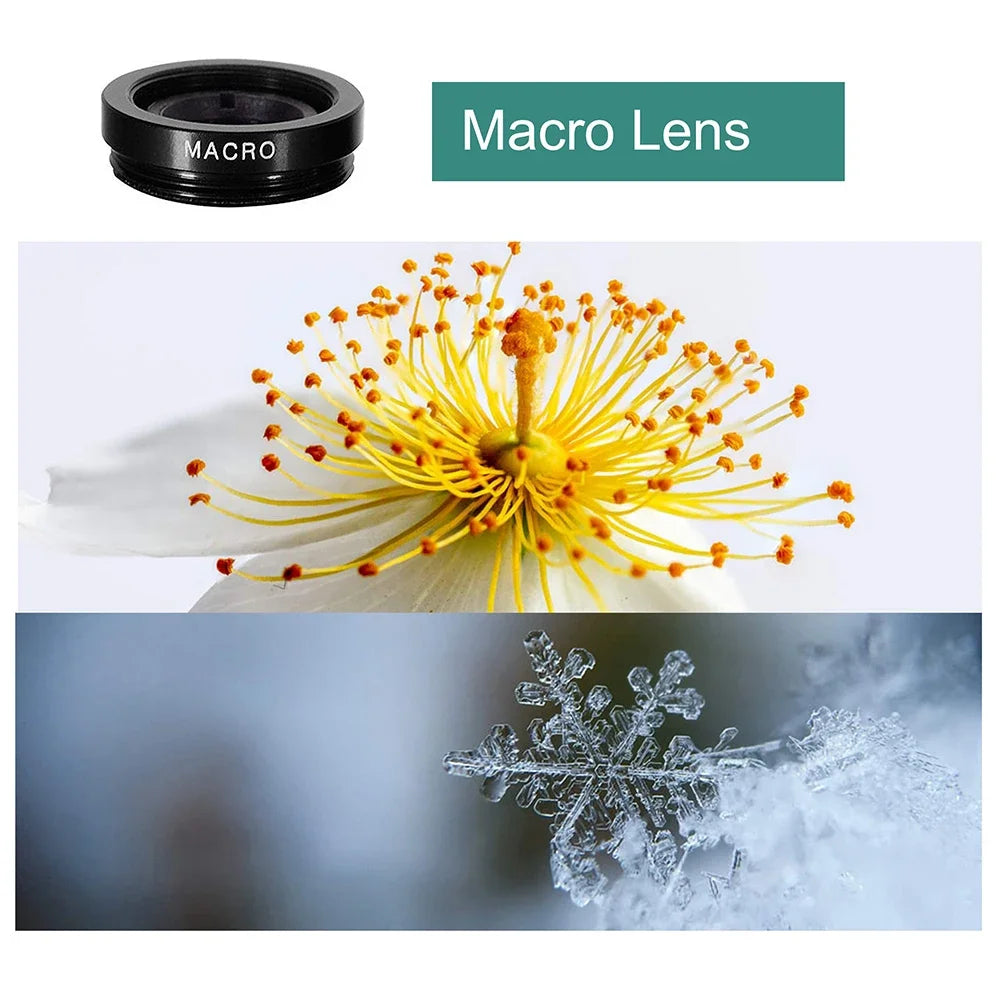 3-in-1 Fisheye Phone Lens