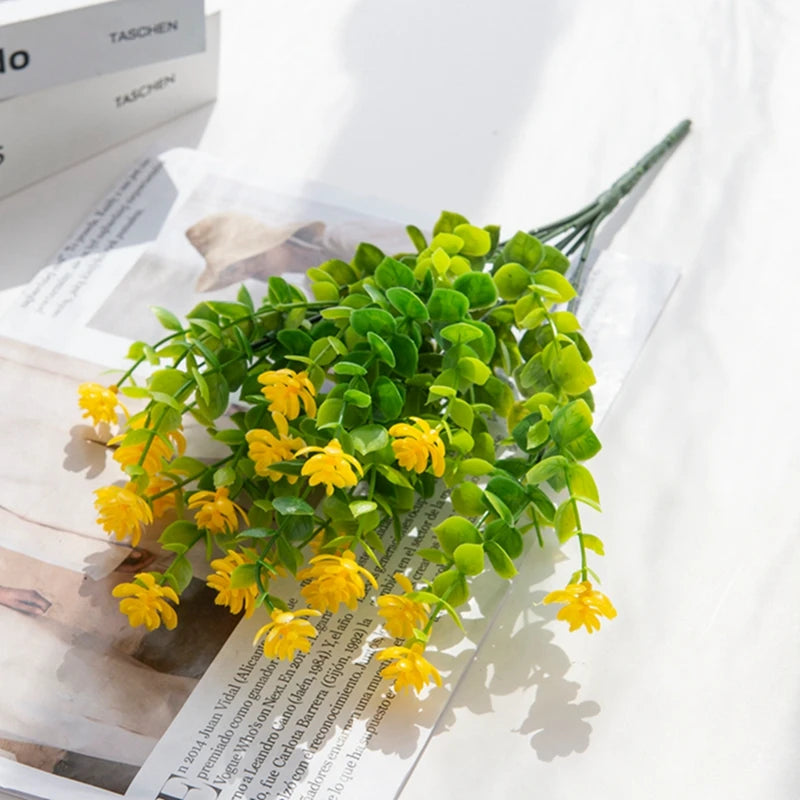 smr Artificial Eucalyptus Plant Décor