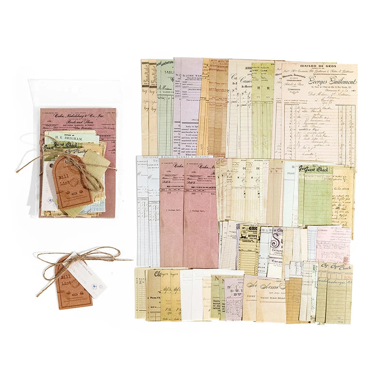 Vintage Scrapbook Paper Kit