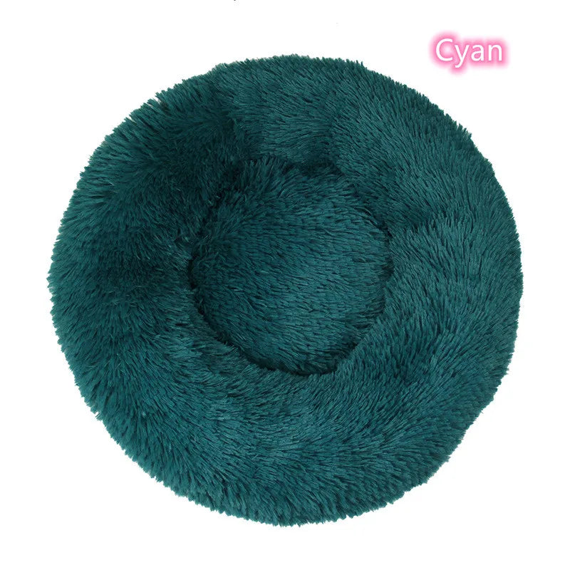 Super Soft Plush Donut Bed