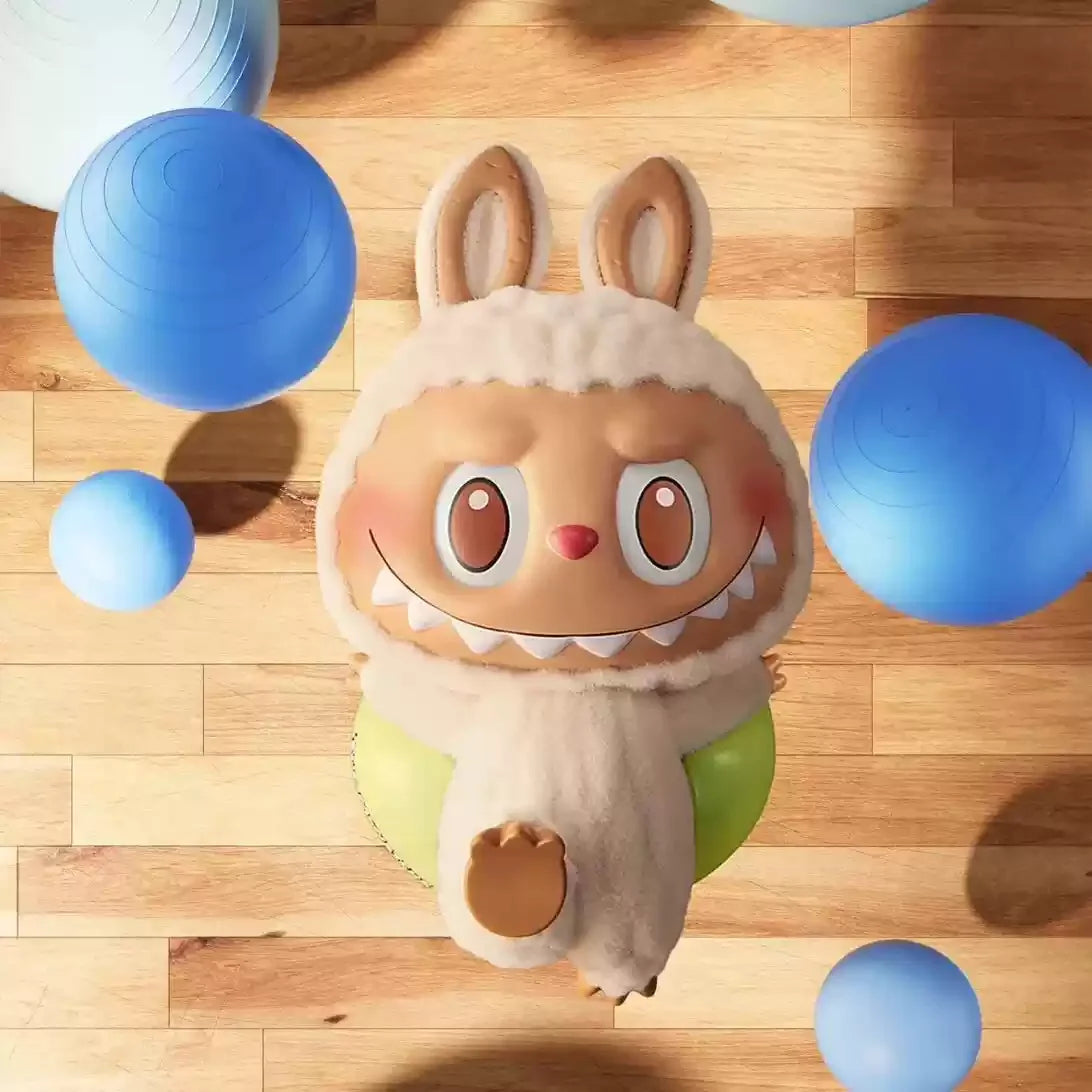 Labubu Lazy Yoga Series Figure