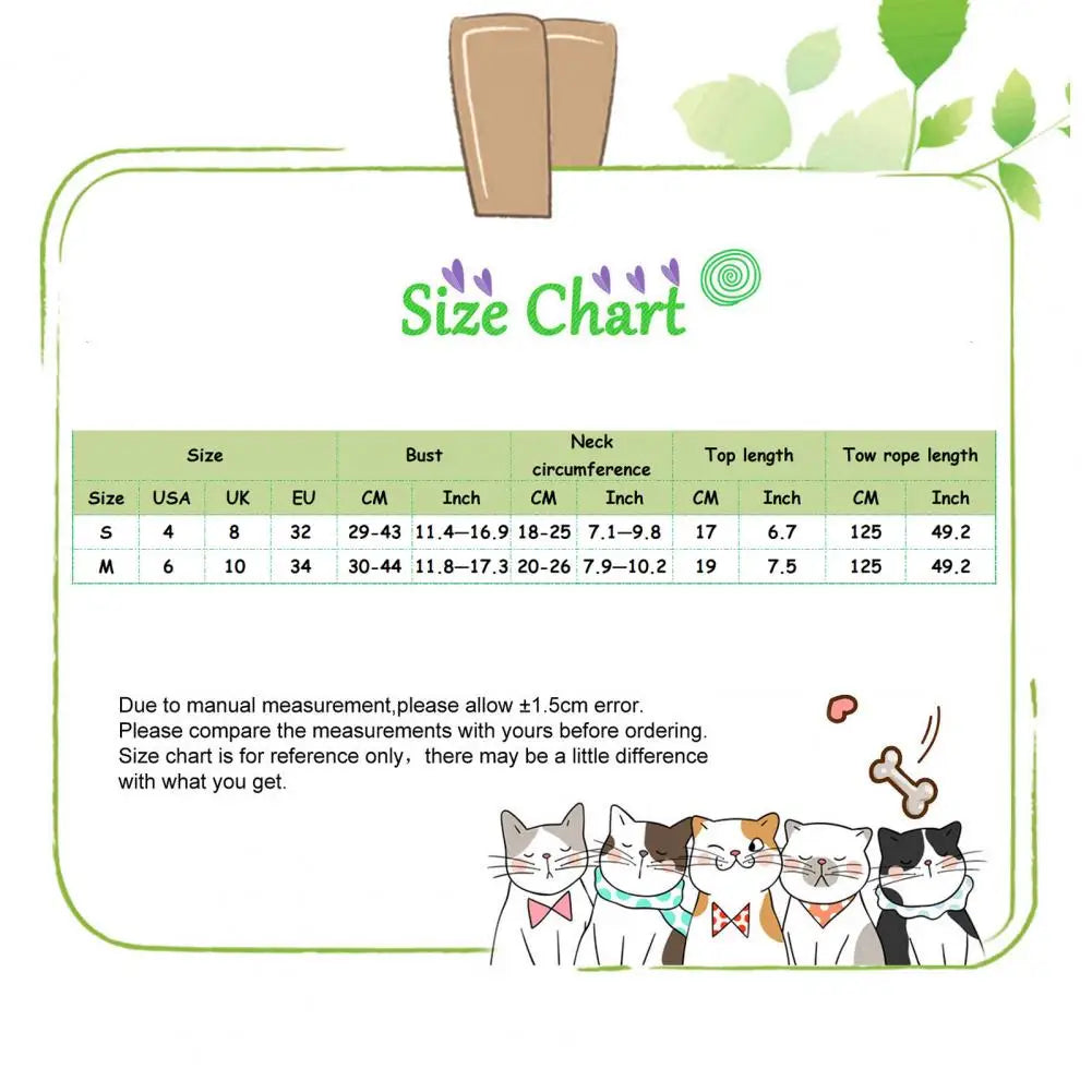 Cotton Rabbit Dress Leash Set