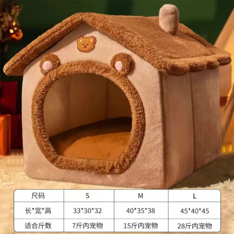Removable Washable Foldable Pet House