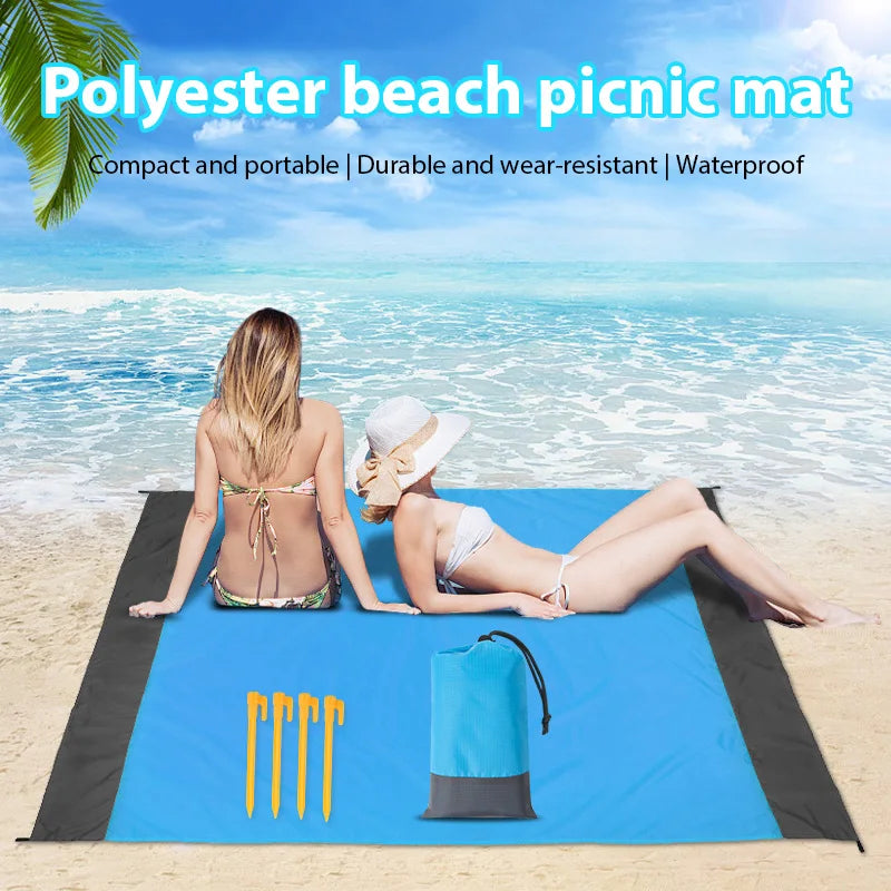 Sandproof Waterproof Beach Picnic Blanket