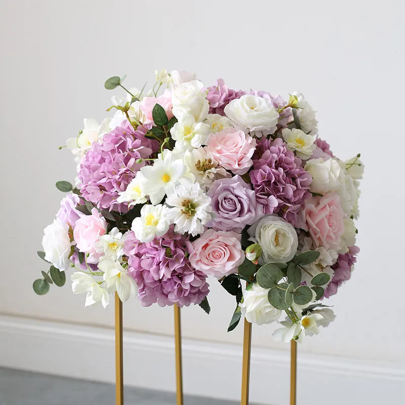 Silk Flower Ball Decoration