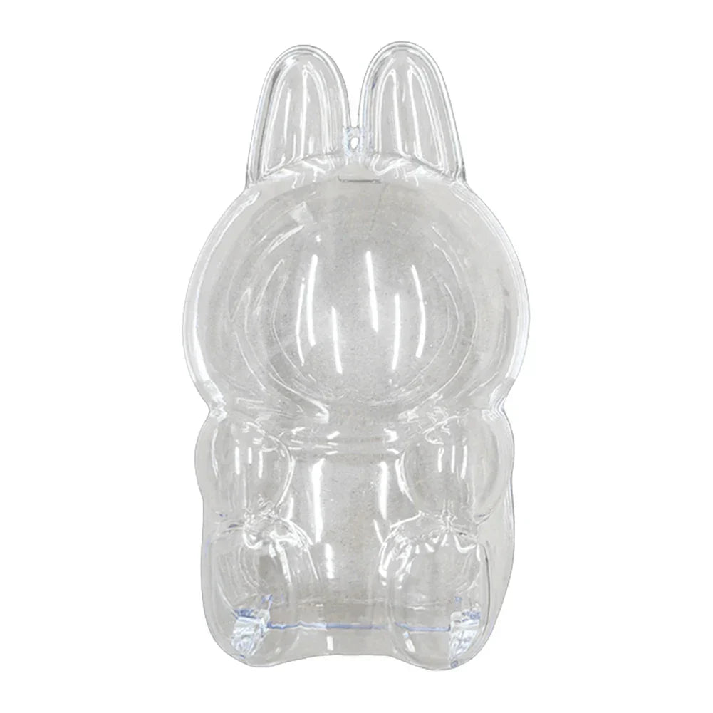 Labubu Transparent Toy Display Storage Cover