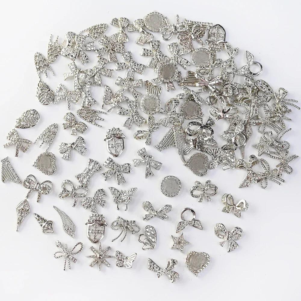 50pcs 3D Nail Art Charms