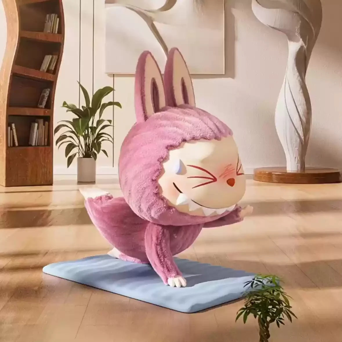 Labubu Lazy Yoga Series Figure