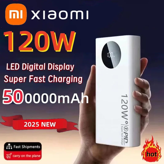 Xiaomi 500000mAh 120W Power Bank