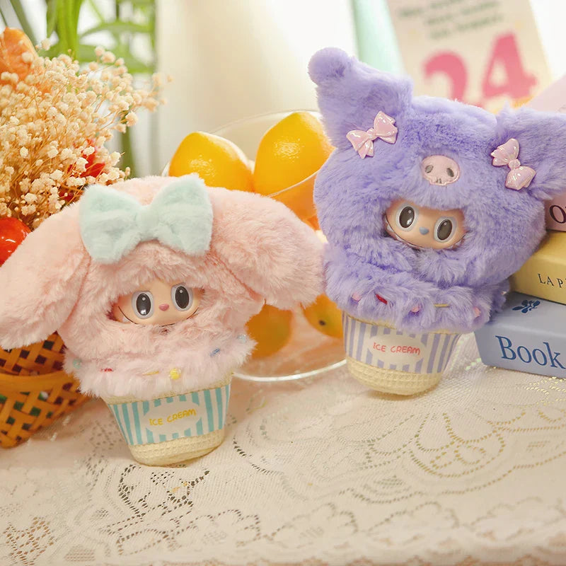 Labubu Ice Cream Doll Clothes Set