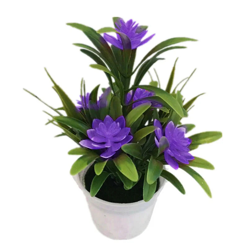 Artificial Lotus Potted Plant