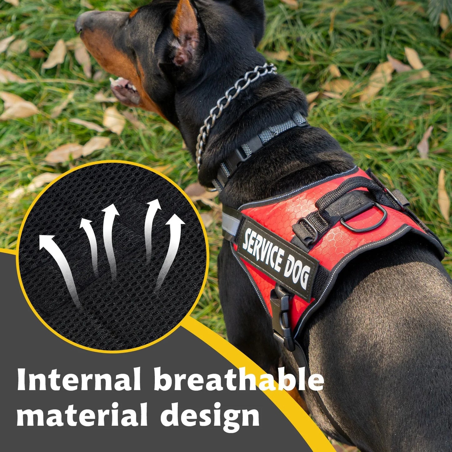 Explosion-Proof Dog Vest Harness