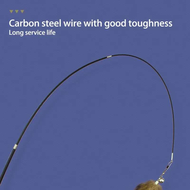 Feather Cat Teaser Stick Toy