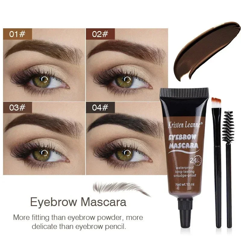 4-Color Waterproof Eyebrow Cream