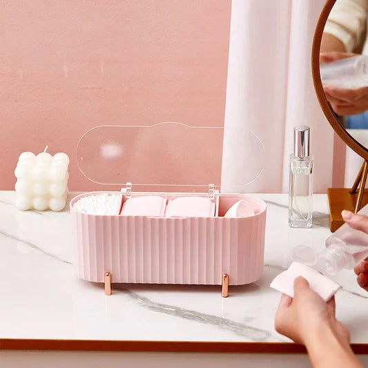 Transparent Desktop Beauty Organizer