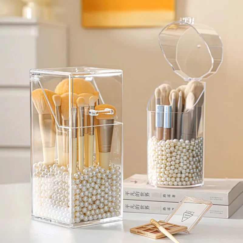Rotating Multi-Layer Cosmetic Organizer