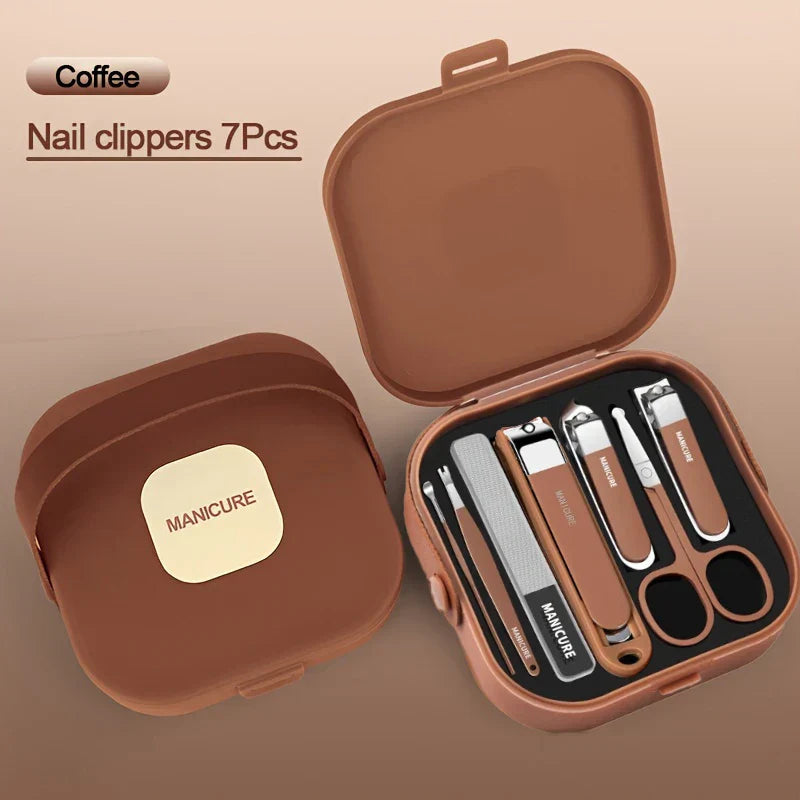 Anti-Splash Nail Clipper Set