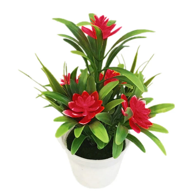 Artificial Lotus Potted Plant
