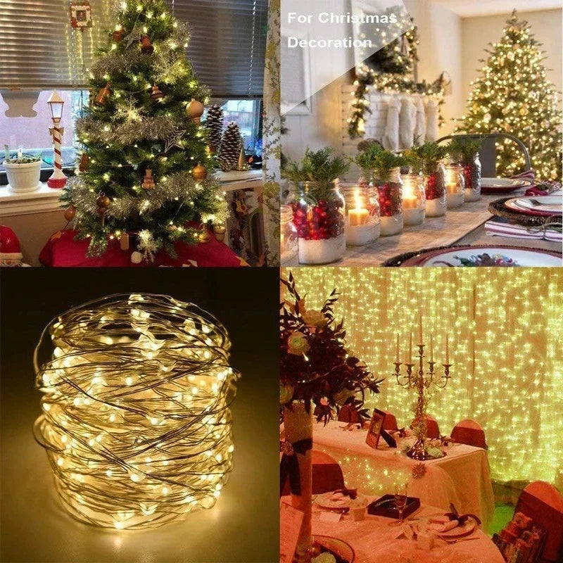 Waterproof Solar LED String Lights