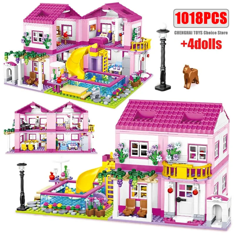 Summer Villa Building Blocks