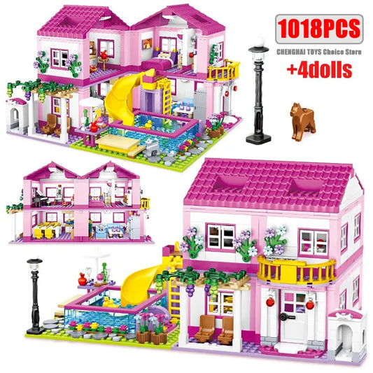 Summer Villa Building Blocks