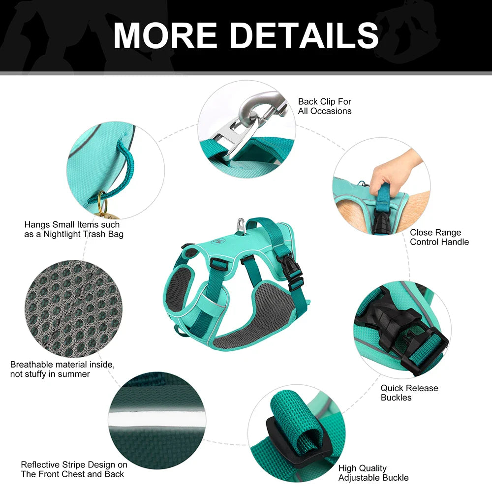 Breathable Reflective Dog Harness