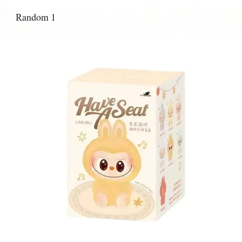 Labubu V3 Heartbeat Macaron Statue