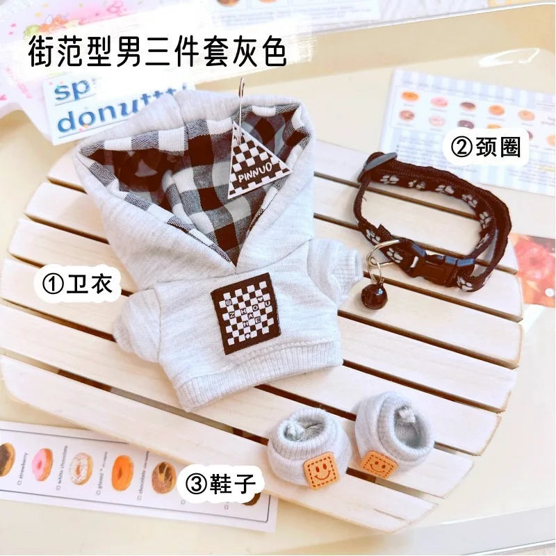 Yoocour Labubu Furry Puppy Onesie Set