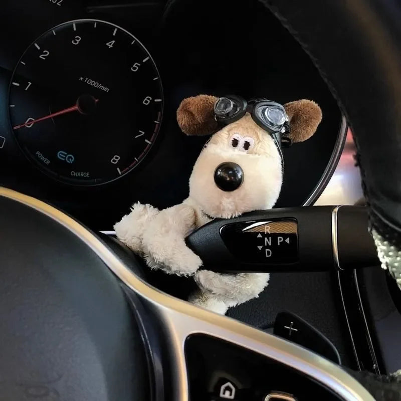 Plush Puppy Car Wiper Decoration