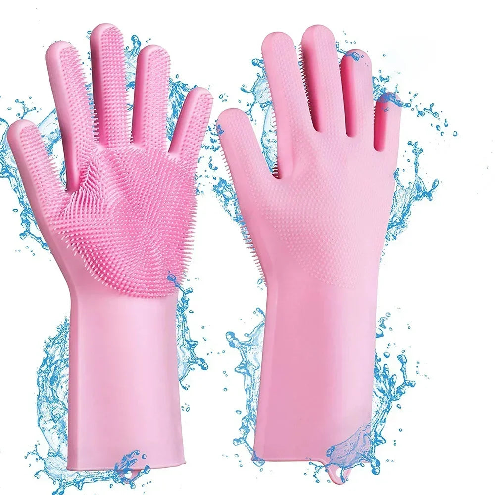 Silicone Pet Grooming Bath Glove